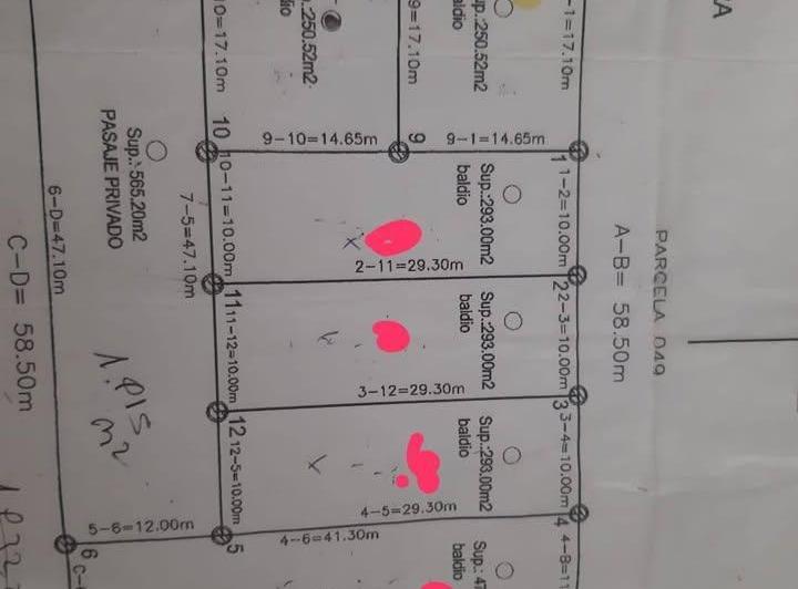 Terreno · 1349m²