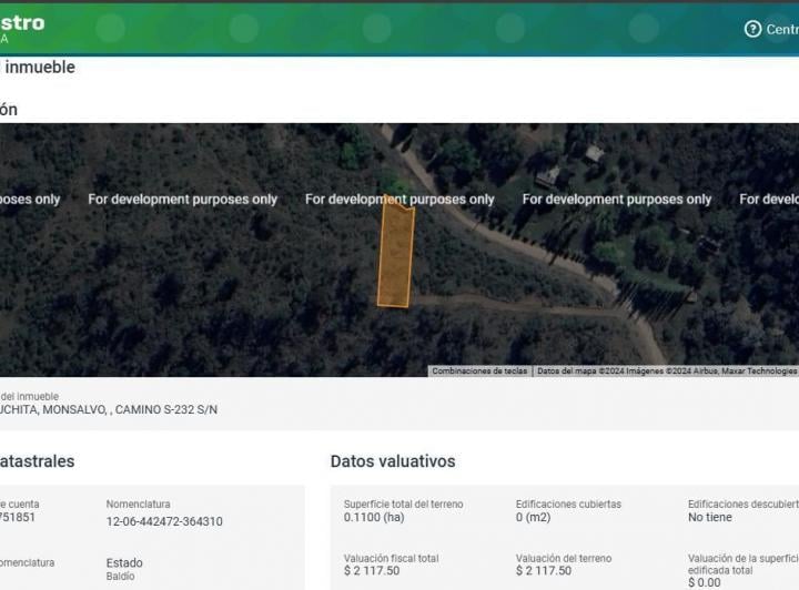 Terreno · 1100m²
