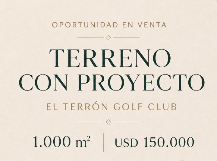Terreno · 1000m²