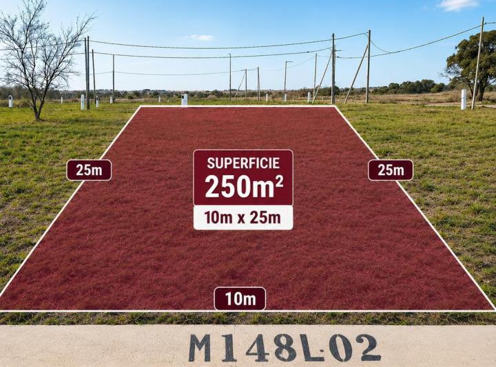 Terreno · 250m²