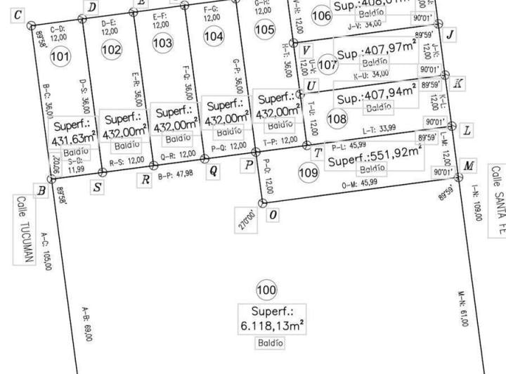 Terreno · 408m²