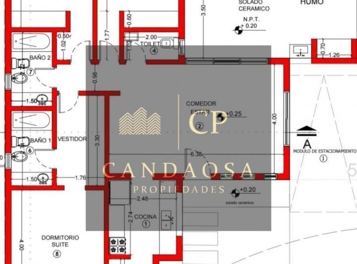 Casa · 106m² · 4 Ambientes · 2 Cocheras