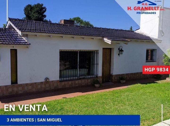 Casa · 60m² · 3 Ambientes · 1 Cochera
