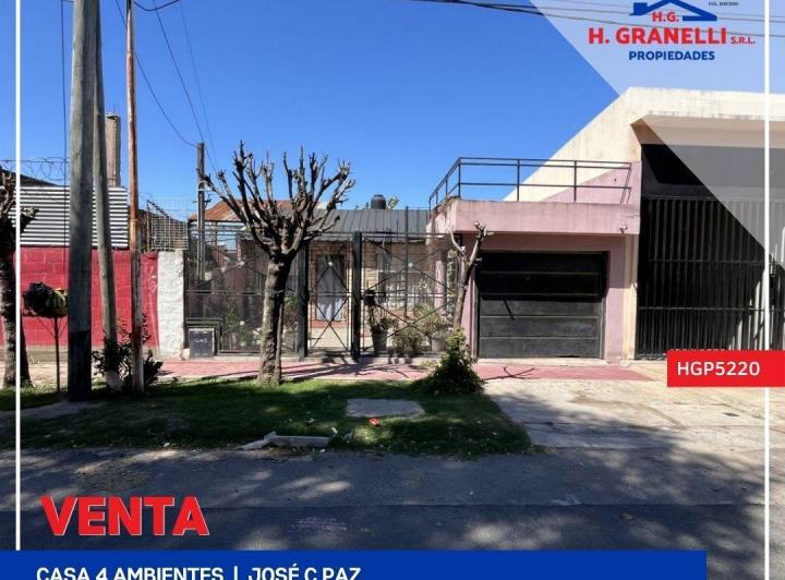 Casa · 120m² · 4 Ambientes · 1 Cochera