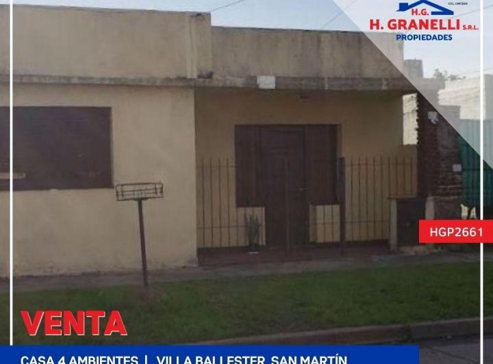 Casa · 70m² · 4 Ambientes · 1 Cochera