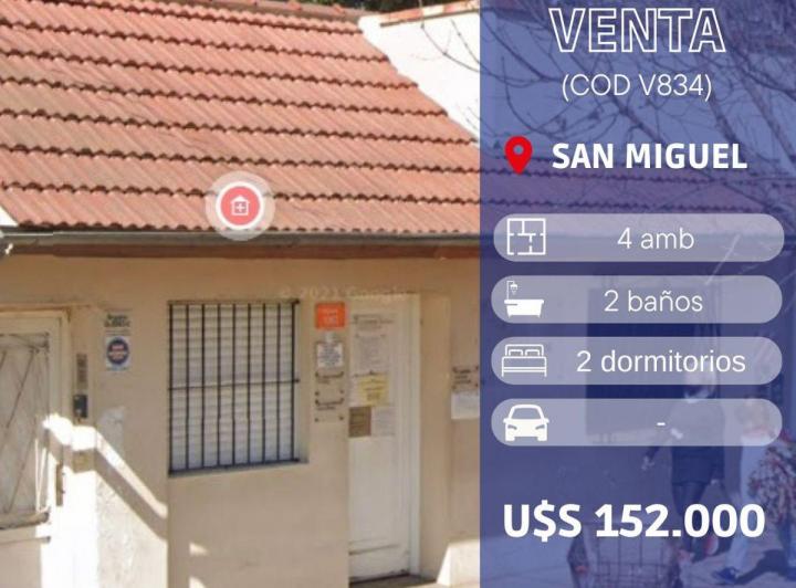 Casa · 102m² · 3 Ambientes