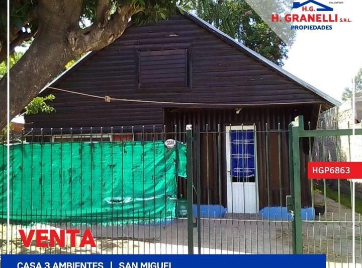 Casa · 50m² · 3 Ambientes · 1 Cochera