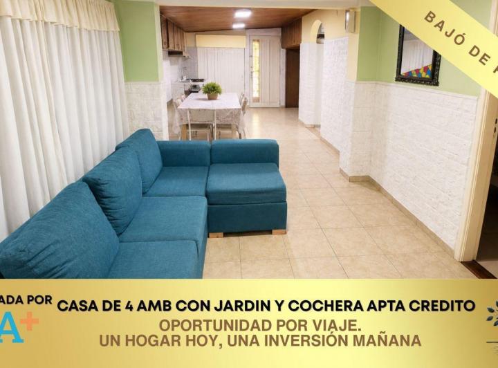 Casa · 126m² · 4 Ambientes · 1 Cochera