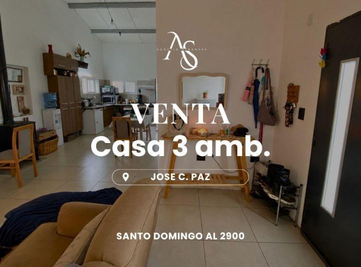 Casa · 89m² · 3 Ambientes · 1 Cochera