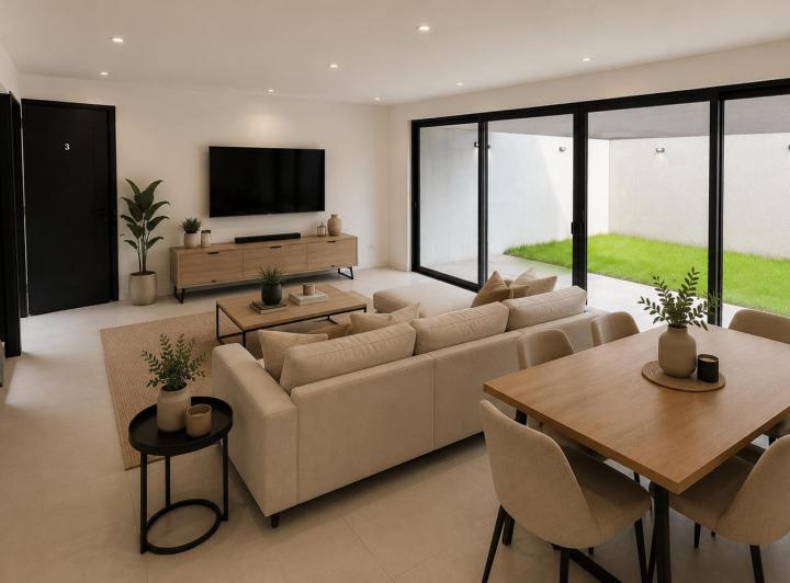 Casa · 100m² · 4 Ambientes · 1 Cochera