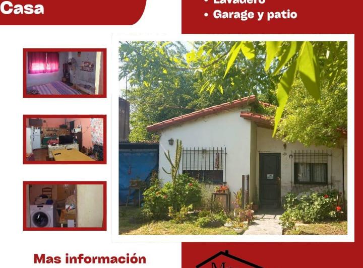 Casa · 54m² · 3 Ambientes · 1 Cochera