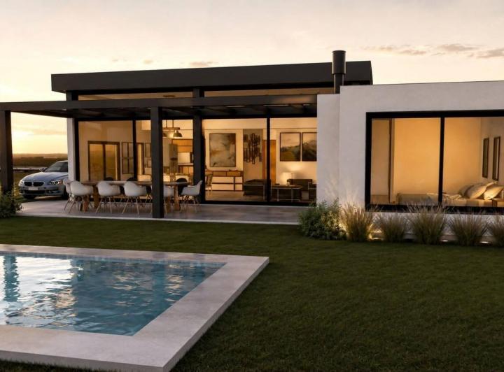 Casa · 163m² · 4 Ambientes · 1 Cochera