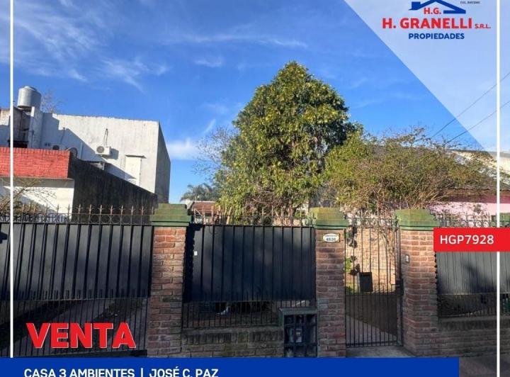 Casa · 65m² · 3 Ambientes · 1 Cochera