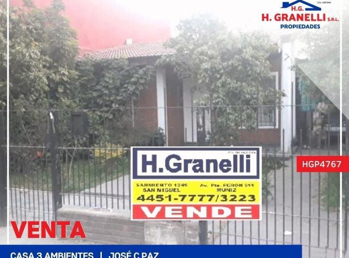 Casa · 70m² · 3 Ambientes · 1 Cochera