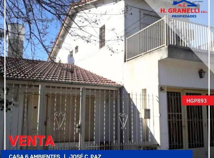 Casa · 184m² · 6 Ambientes · 2 Cocheras