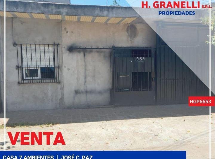 Casa · 160m² · 7 Ambientes · 1 Cochera