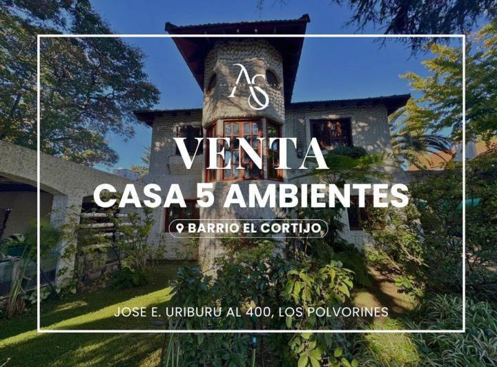 Casa · 242m² · 5 Ambientes · 3 Cocheras