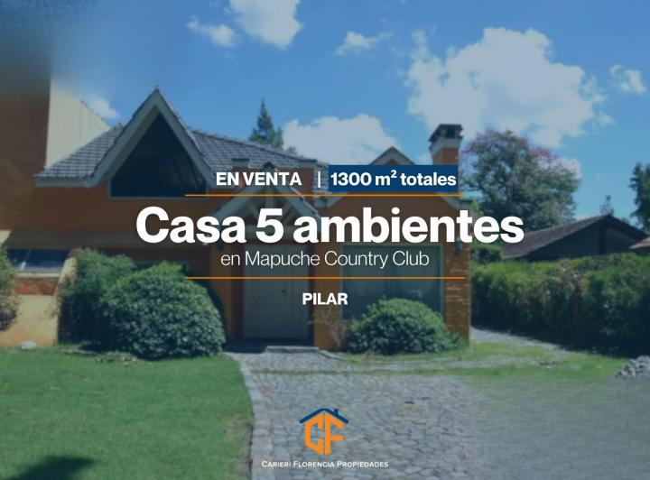 Casa · 300m² · 5 Ambientes · 2 Cocheras