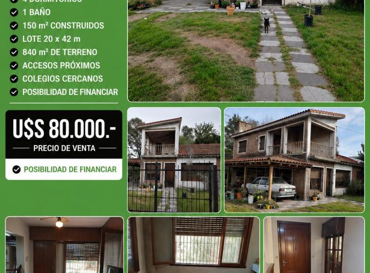 Casa · 150m² · 5 Ambientes · 2 Cocheras