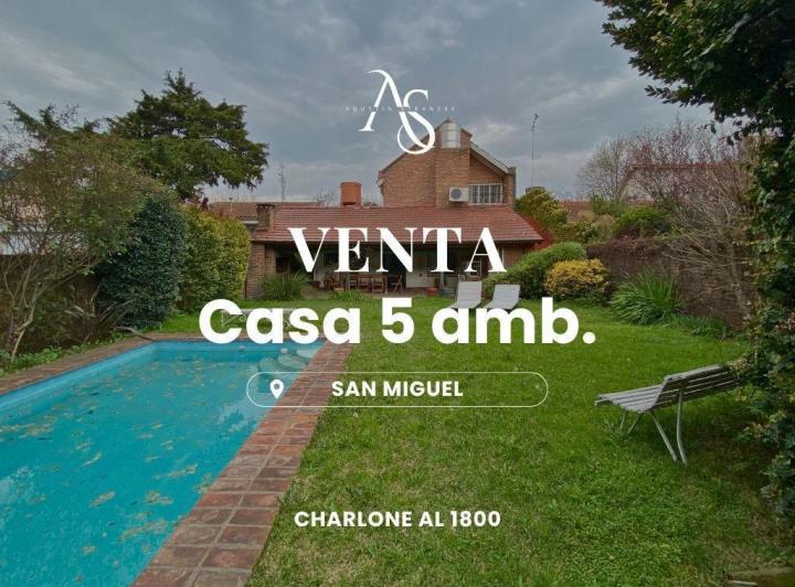 Casa · 500m² · 6 Ambientes · 2 Cocheras
