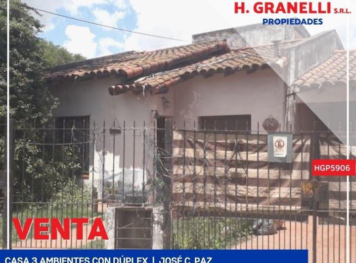 Casa · 150m² · 6 Ambientes · 1 Cochera