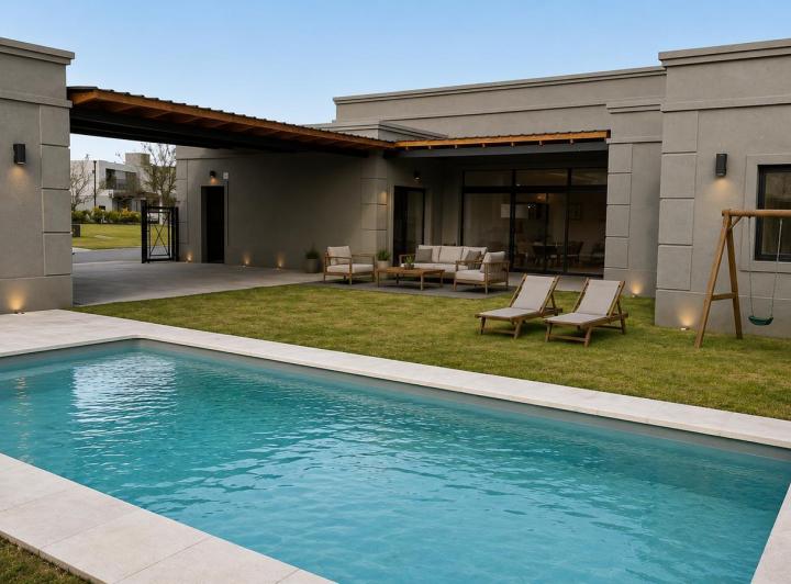 Casa · 230m² · 5 Ambientes · 8 Cocheras