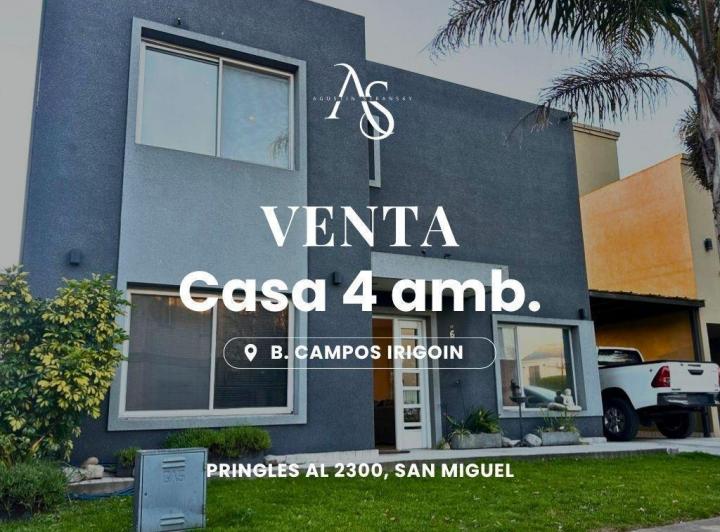 Casa · 140m² · 5 Ambientes · 2 Cocheras