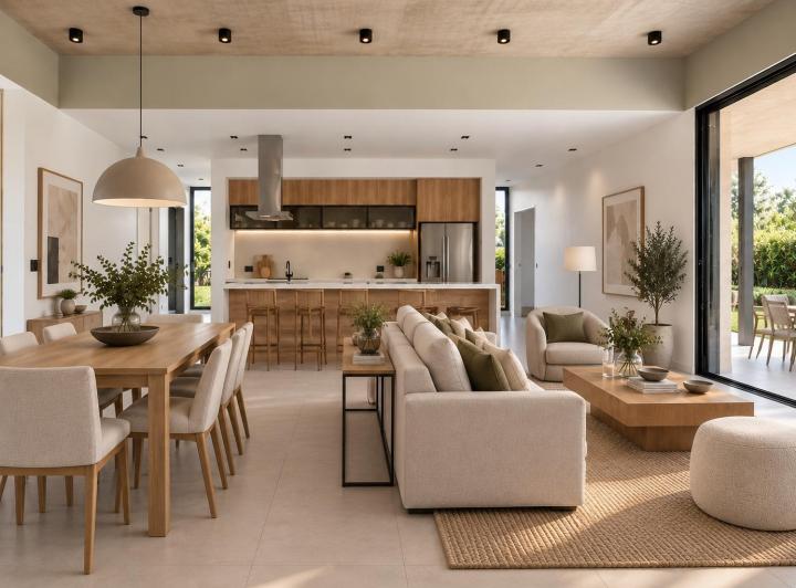 Casa · 230m² · 6 Ambientes · 2 Cocheras
