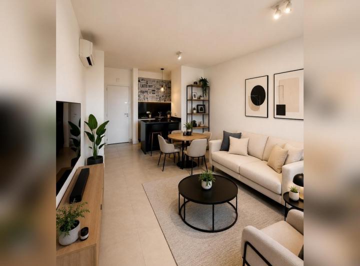 Departamento · 46m² · 2 Ambientes · 1 Cochera
