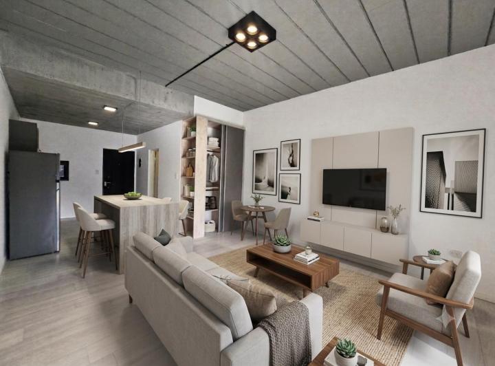Departamento · 36m² · 1 Ambiente · 1 Cochera
