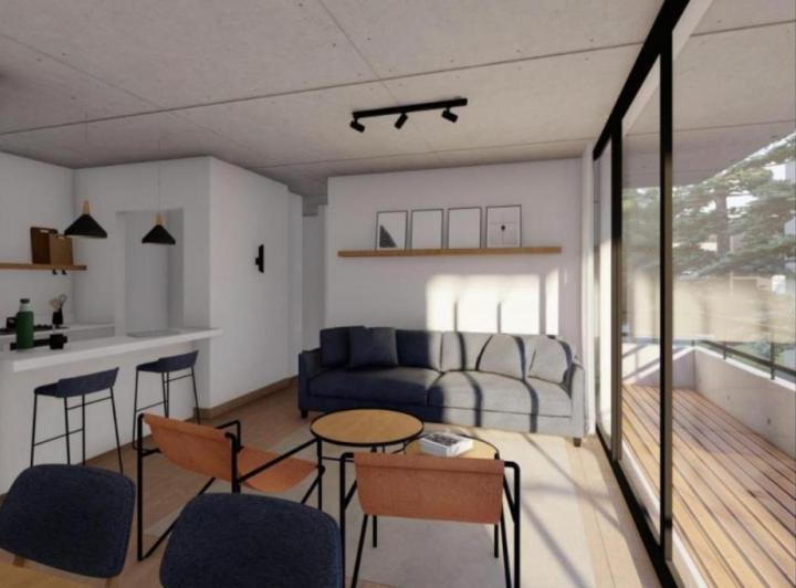 Departamento · 48m² · 2 Ambientes · 1 Cochera