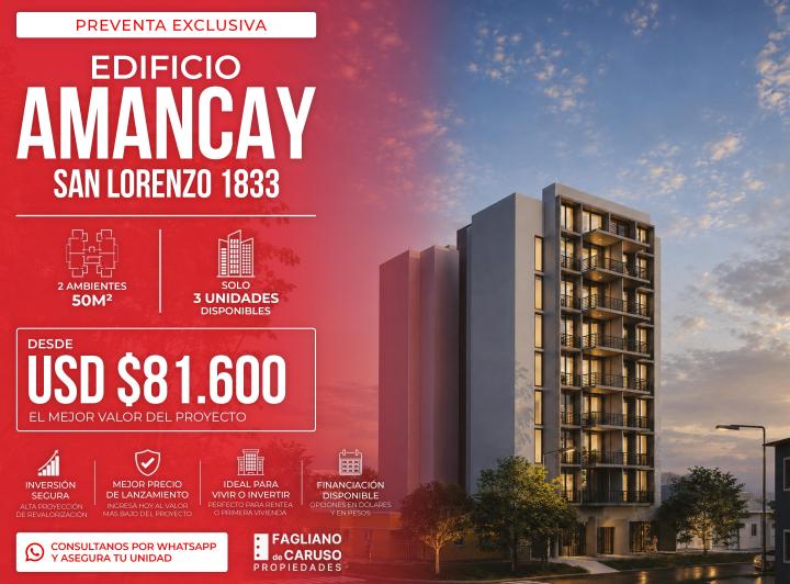 Departamento · 47m² · 2 Ambientes
