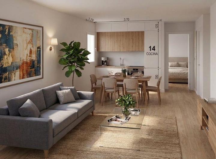 Departamento · 50m² · 2 Ambientes