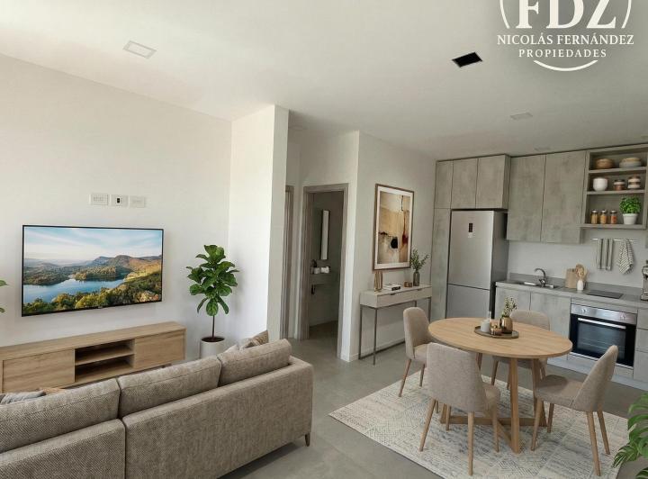 Departamento · 80m² · 2 Ambientes · 1 Cochera