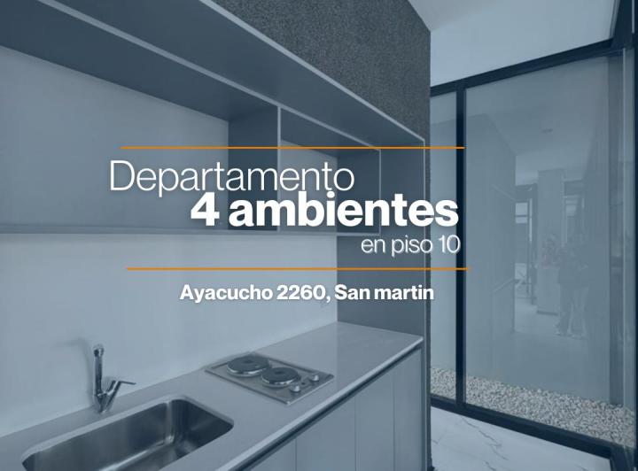 Departamento · 84m² · 4 Ambientes