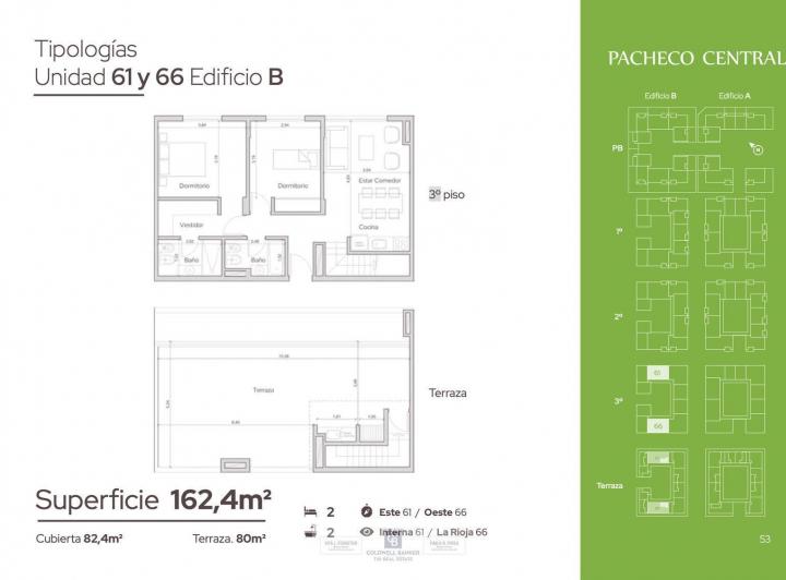 Departamento · 82m² · 3 Ambientes