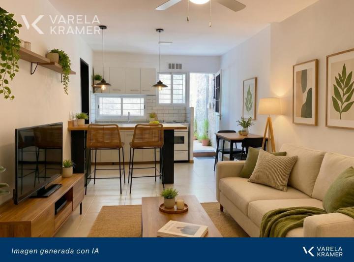 Departamento · 35m² · 2 Ambientes · 2 Cocheras