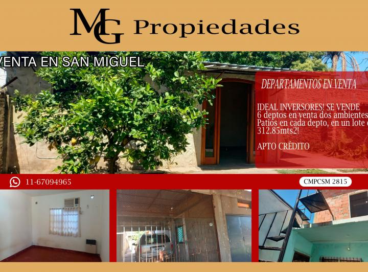 Departamento · 105m² · 12 Ambientes · 1 Cochera