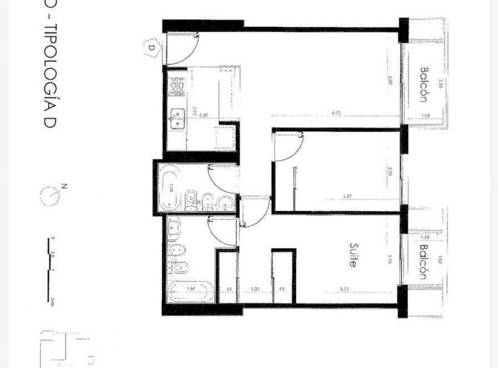 Departamento · 67m² · 3 Ambientes · 1 Cochera