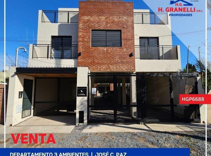 Departamento · 48m² · 3 Ambientes · 1 Cochera