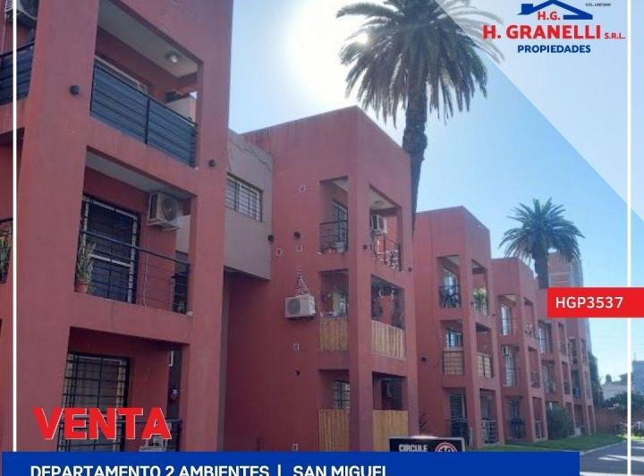 Departamento · 43m² · 2 Ambientes · 1 Cochera