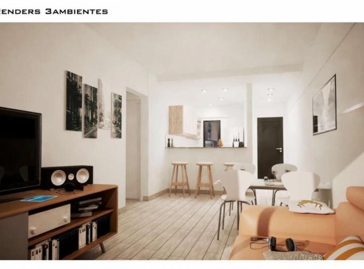 Departamento · 63m² · 3 Ambientes