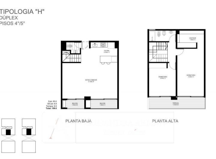 Departamento · 93m² · 3 Ambientes · 1 Cochera
