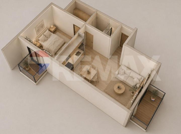 Departamento · 50m² · 2 Ambientes