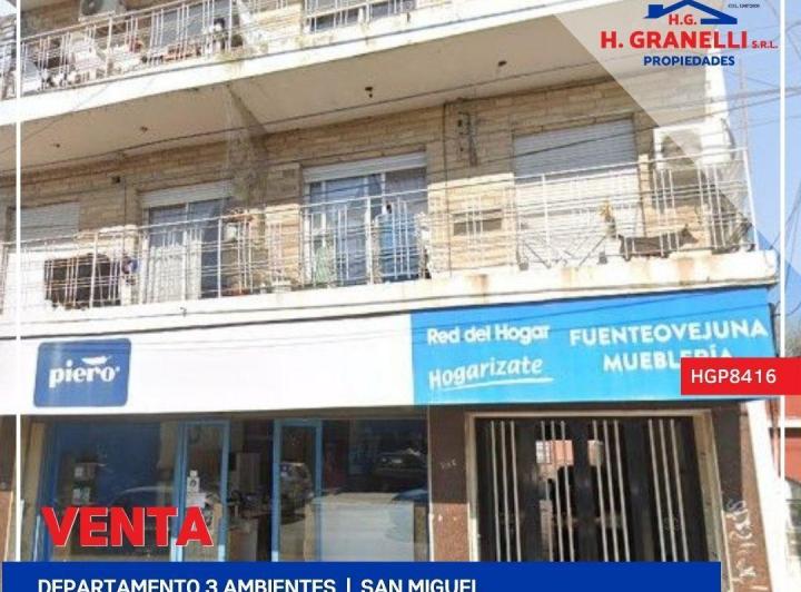 Departamento · 60m² · 3 Ambientes · 1 Cochera