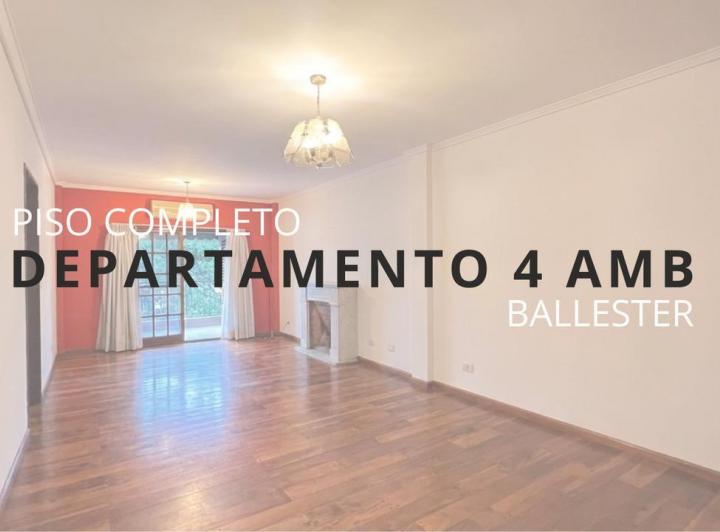 Departamento · 119m² · 4 Ambientes · 1 Cochera
