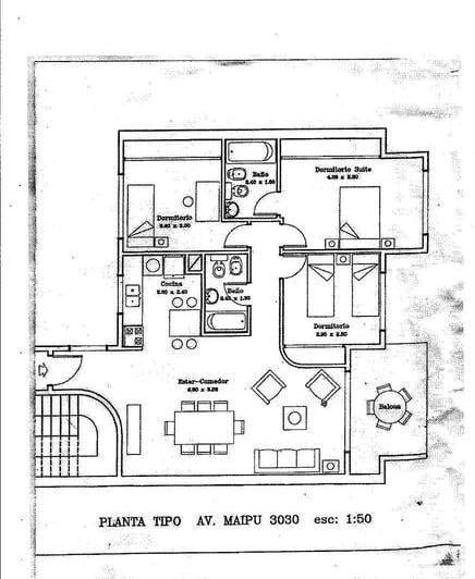 Departamento · 92m² · 4 Ambientes · 1 Cochera