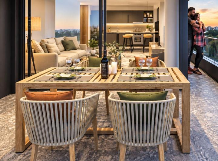 Departamento · 53m² · 2 Ambientes · 1 Cochera