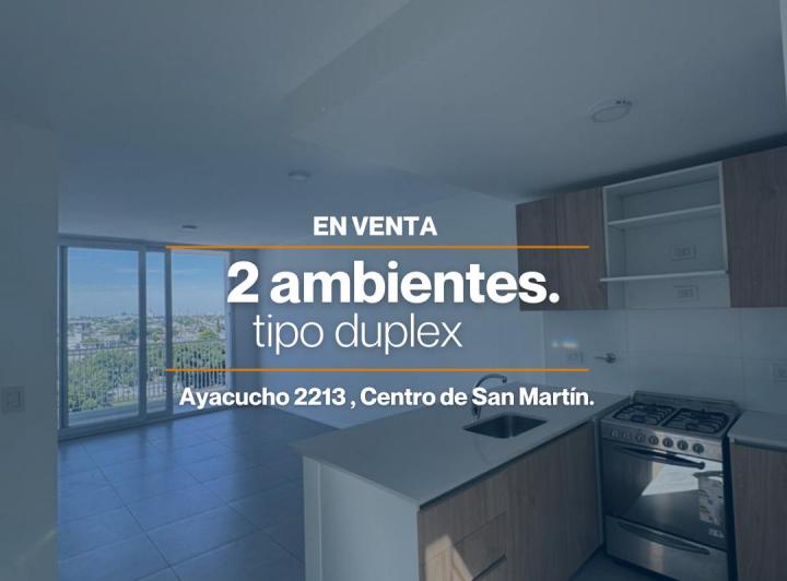Departamento · 61m² · 2 Ambientes