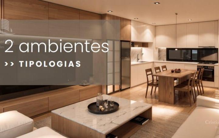 Departamento · 66m² · 2 Ambientes · 1 Cochera